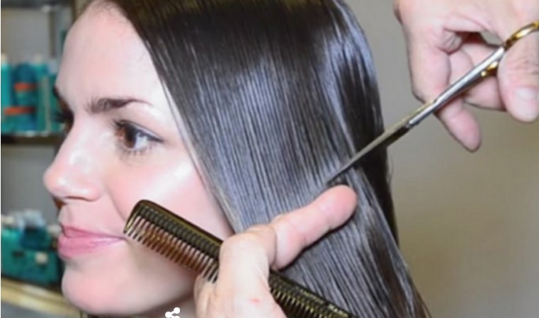 Chica con cáncer se corta su cabello largo – el cambio de look deja a todos en shock